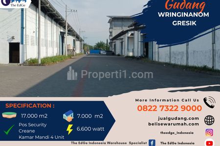 Jual Cepat Gudang Raya Wringinanom Gresik The EdGe