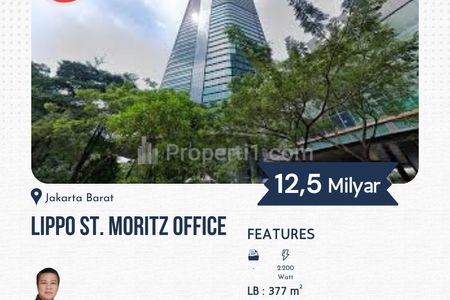 Dijual Office Siap Pakai di Lippo St. Moritz Jakarta Barat