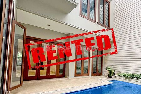 Disewakan Rumah di Area Senopati/SCBD/Kebayoran Baru Jakarta Selatan STD520