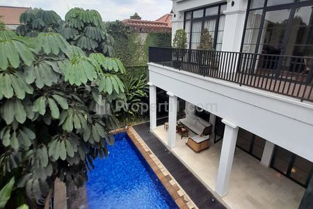 Jual Rumah American Style di Area SCBD Kebayoran Baru Jakarta Selatan