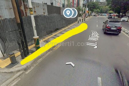 Jual Tanah Kosong SHM di Jalan Wijaya I, Zona Komersial, Strategis, Pinggir Jalan, Kebayoran Baru, Jakarta Selatan