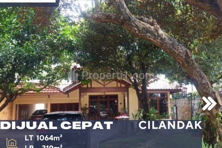 Jual Rumah Strategis Siap Huni dan Terawat di Cilandak Jakarta Selatan