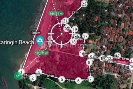 Jual Tanah di Caringin, Kec. Labuan, Kab. Pandeglang, Caringin Banten