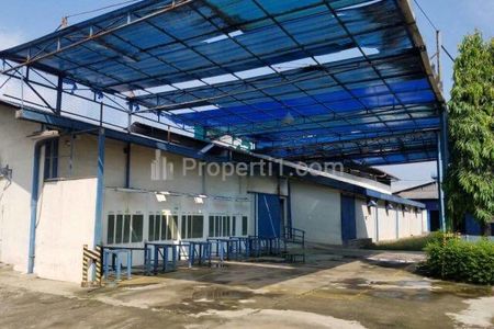 Disewakan Pabrik di Jl. Narogong Raya, Bantar Gebang, Bekasi