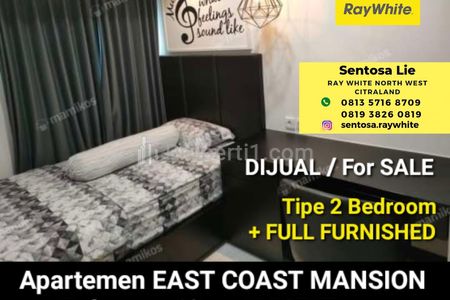 Jual Apartemen Amor Pakuwon City Tipe 2 Bedroom FULL Furnished - East Coast Mansion