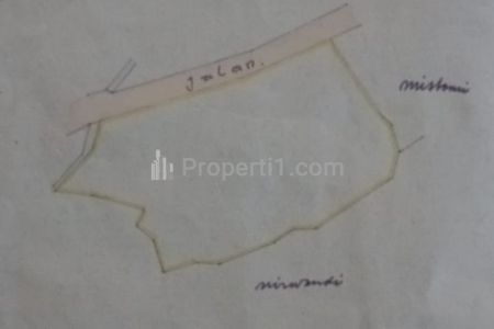 Dijual Cepat Tanah SHM Pinggir Jalan Andong Sili Mojo Tengah Wonosobo