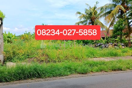 Disewakan Tanah 4 Are di Marga Tabanan Bali