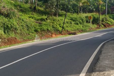 Jual Tanah SHM di Karangnunggal Pinggir Jalan Raya Jalur Pariwisata Tasikmalaya - Cipatujah Jawa Barat