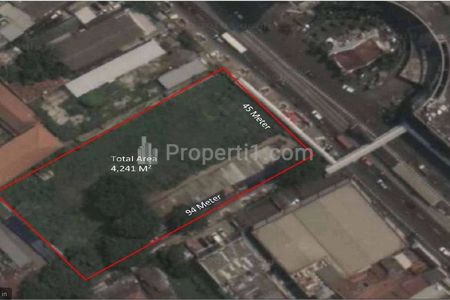 Dijual Tanah di Senen Jakarta Pusat