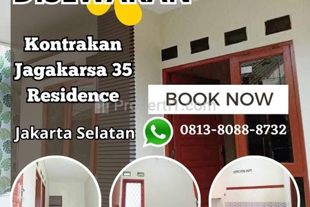 Disewa Rumah Kontrakan 2 Kamar 1 Toilet 2 AC (di Setiap Kamar) di Jagakarsa, Jaksel