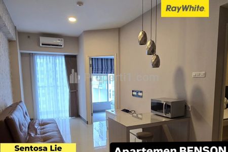 Dijual / Disewakan Apartemen Benson Pakuwon Mall Tipe 2 Bedroom Full Furnished Lantai 20 Best View City