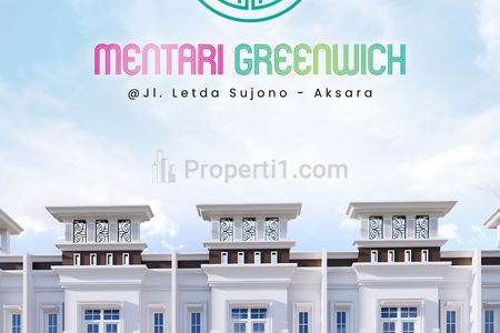 Jual Rumah Kondisi Kosong di Komplek Mentari Greenwich Jalan Letda Sujono Medan