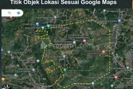 Jual Tanah 300 Hektar Murah Buat Perumahan di Maja, Solear, Tangerang, Banten
