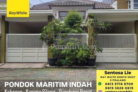 Dijual Rumah 153 m2 Pondok Maritim Indah Kebraon - Karang Pilang - Dekat Wiyung, Tol Gunung Sari, Pakuwon Mall - Surabaya