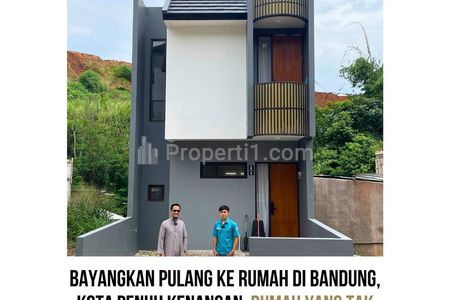 Rumah Dijual Cimuncang Bandung 2 Lantai Cluster Pesona Padasuka Bisa Cicilan Syariah