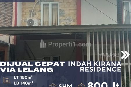 Dijual Cepat Rumah Via Lelang di Daerah Cibinong Bogor