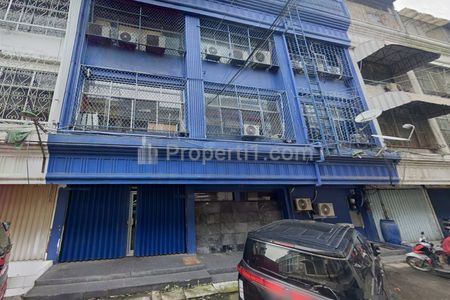 Jual Ruko 3 Unit Jejer di Duri Pulo, Gambir, Jakarta Pusat - Strategis