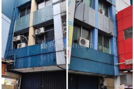 Dijual 2 Unit Ruko Sambung Depan-Belakang di Pusat Grosir Bogor Merdeka