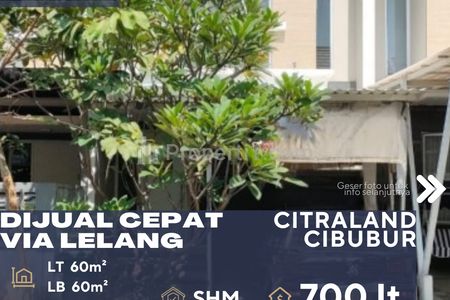 Dijual Cepat Rumah Via Lelang di Daerah Cileungsi Bogor