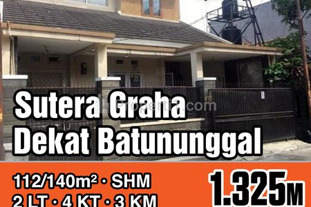 Tampak Muka - Jual Rumah Siap Huni Sayap Batununggal Bandung
