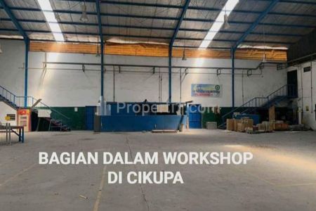 Jual Murah Nego Gudang Siap Pakai Bekas Pabrik Panel Listrik di Kawasan Cikupa Mas, Tangerang, Banten