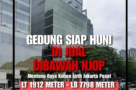 Dijual Gedung Kantor di Bawah NJOP di Lokasi Strategis Menteng, Jakarta Pusat