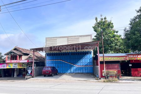 Dijual Gudang Kawasan Bisnis Tepi Jl Raya Solo - Batujamus Sragen