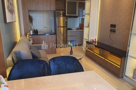 Sewa Apartemen Benson Pakuwon Mall Tipe 2 Bedroom Corner Full Furnished Modern Mewah Lantai 33 Corner Plus Balcony