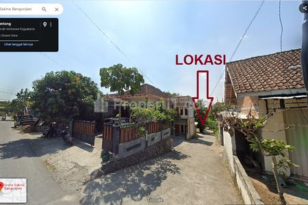 Jual Tanah 176m2 di Bangunjiwo Kasihan Bantul, Cocok untuk Kos Kosan