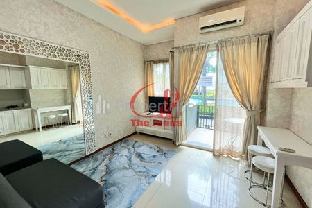 For Rent Apartemen Thamrin Residence Tower Alamanda Tipe 1 Bedroom ( Limited Unit) Full Furnished, Dekat Mall Grand Indonesia, Plaza Indonesia