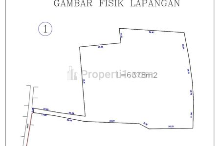Jual Tanah 6378 m2 Hanya 300 Meter dari Tol Kukusan, Cocok Buat Perumahan di Beji, Depok