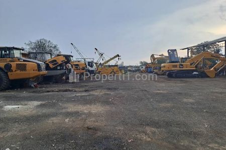 Dijual Lahan + Gudang Daerah Marunda Jakarta Utara Lokasi Strategis Masuk Container Pinggir Jalan Raya Utama