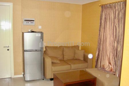 Sewa Apartemen Cosmo Terrace Thamrin City Tipe 2 Kamar Murah dan Lengkap