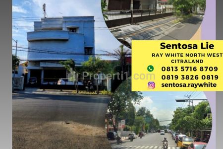 Dijual Gedung Surabaya Pusat Kota Jl. Ambengan - Nol Jalan Raya Dekat Sma Negeri Komplek - Cocok Buat Segala Usaha