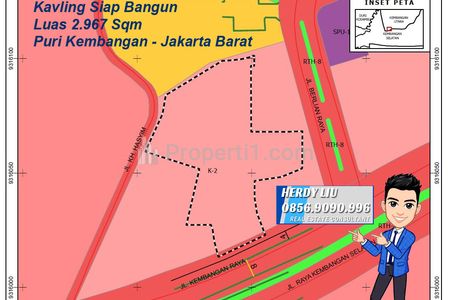 Jual Cepat Tanah Kavling Siap Bangun di Puri Kembangan, Jakarta Barat