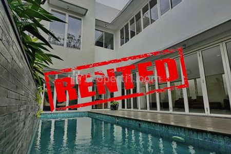 Disewakan Rumah di Area Senopati/SCBD/Kebayoran Baru Jakarta Selatan STD028