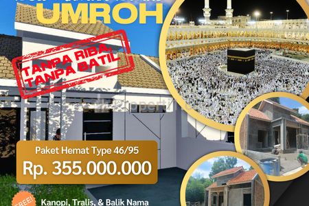 Dijual Rumah di Purwokerto, Banyumas - Bonus Umroh