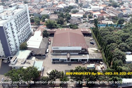 Dijual Tanah dan Bangunan Bengkel di Pramuka Raya Jakarta Pusat Luas 5000 m2 Cocok Buat Showroom
