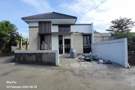 Dijual Rumah Progres Bangun dekat Bandara Adisucipto Jogja