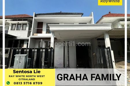 Dijual Rumah Graha Family - Graha Famili Dekat Pakuwon Indah - Citraland - Dian Istana - Royal Residence, Surabaya