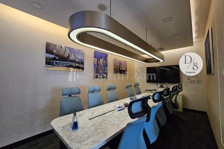 Jual Office District 8 @ Prosperity Tower - 141 m2, Tersewa, Semi Furnished, Sertifikat, Only 65 Juta/m2 - Dennis Wong 0852.2291.6888