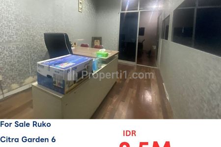 Dijual Lelang Ruko MURAH di Citra Garden 6, Jakarta Barat