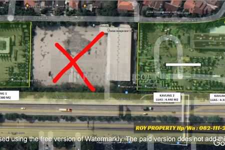 Sewa Tanah Murah, Untuk Komersil, Luas 4380 m2 di Jalan Yos Sudarso, Dekat Priok, Kelapa Gading, Artha Gading, Koja, Jakarta Utara