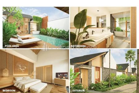 Dijual Cepat Villa 500 Meter ke Pantai Seseh, Badung, Bali