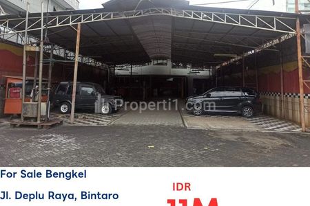 Dijual Lelang Workshop/Tempat Usaha MURAH di Deplu Raya, Jakarta Selatan