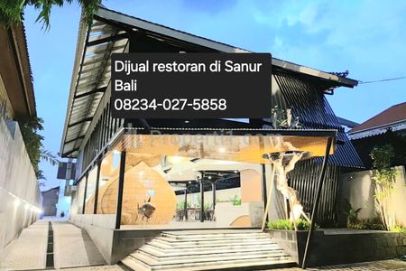 Dijual Gedung Restoran dengan Perabot di Sanur Denpasar Bali