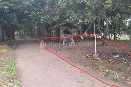 Dijual Tanah Hook Pinggir Jalan Dekat RSUD Provinsi Banten di Nyapah Walantaka Serang