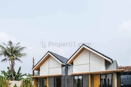 Dijual Rumah Siap Huni Cluster Areum Parc dengan View Korean Style di Kemang, Bogor