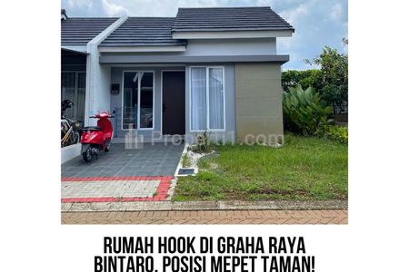 Dijual Rumah Baru Ready Stok Posisi Hook di Graha Raya Bintaro