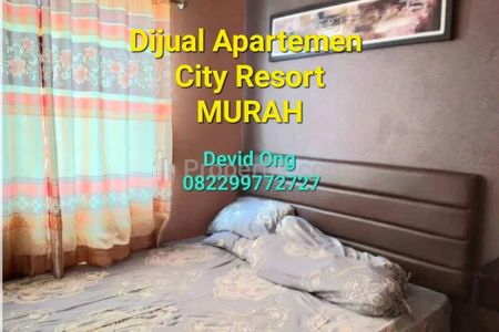 Dijual Apartemen MURAH City Resort, Cengkareng Jakarta Barat - 2 BR Furnish